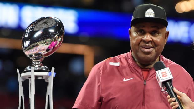 South Carolina State head coach Oliver " Buddy"Pough